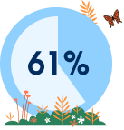 61%