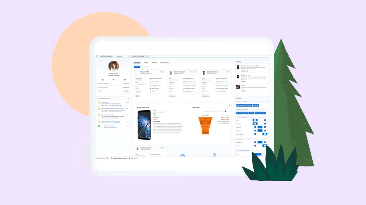 An image of the Communications Cloud interface