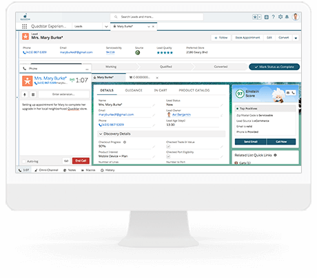 Watch the demo for our Deliver Personalized Service solution.