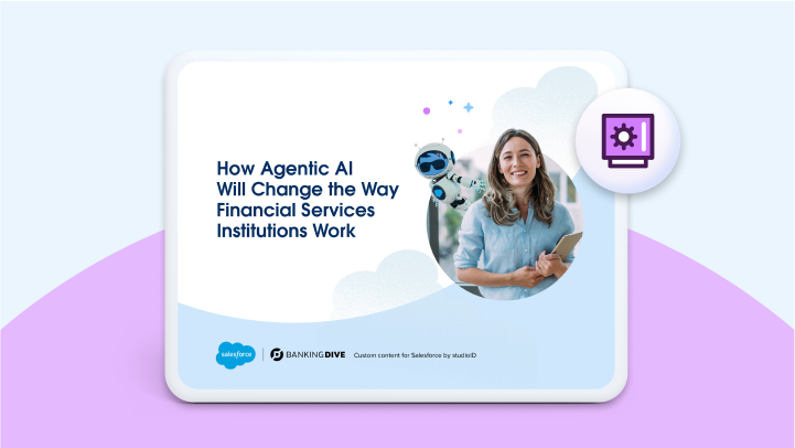 Cover of guide for Agentic AI in Financial Services