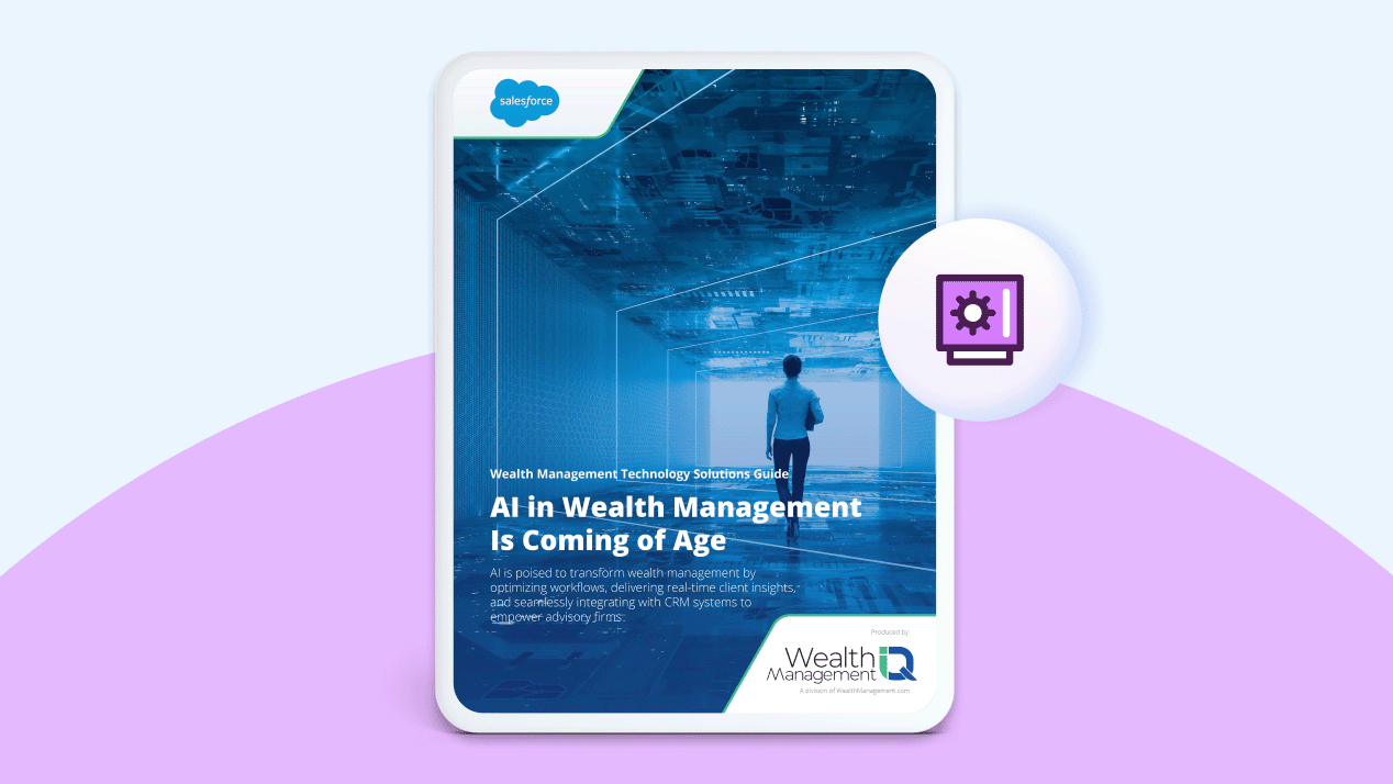 Wealth Management Technology Guide: AI in Wealth Management is Coming of Age report cover