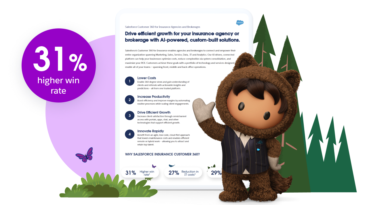 Salesforce's Customer 360 for Insurance Brokerages  