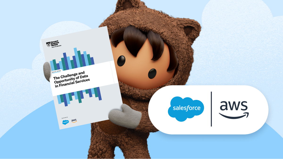 Ontketen de kracht van data met AWS en Salesforce: financiële dienstverlening transformeren
