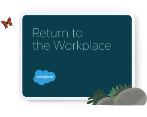 Screen shot showing Return to the Workplace