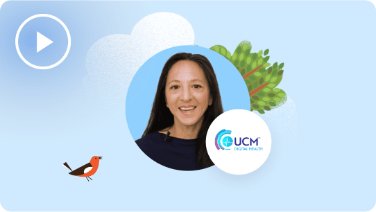 UCM Digital Health with patient image
