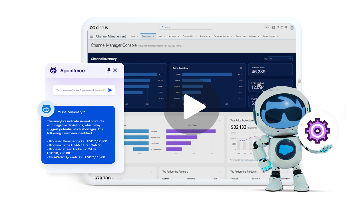 Agentforce & Manufacturing Cloud for Sales Demo Video