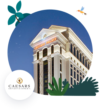Caesars Palace hotel in Las Vegas