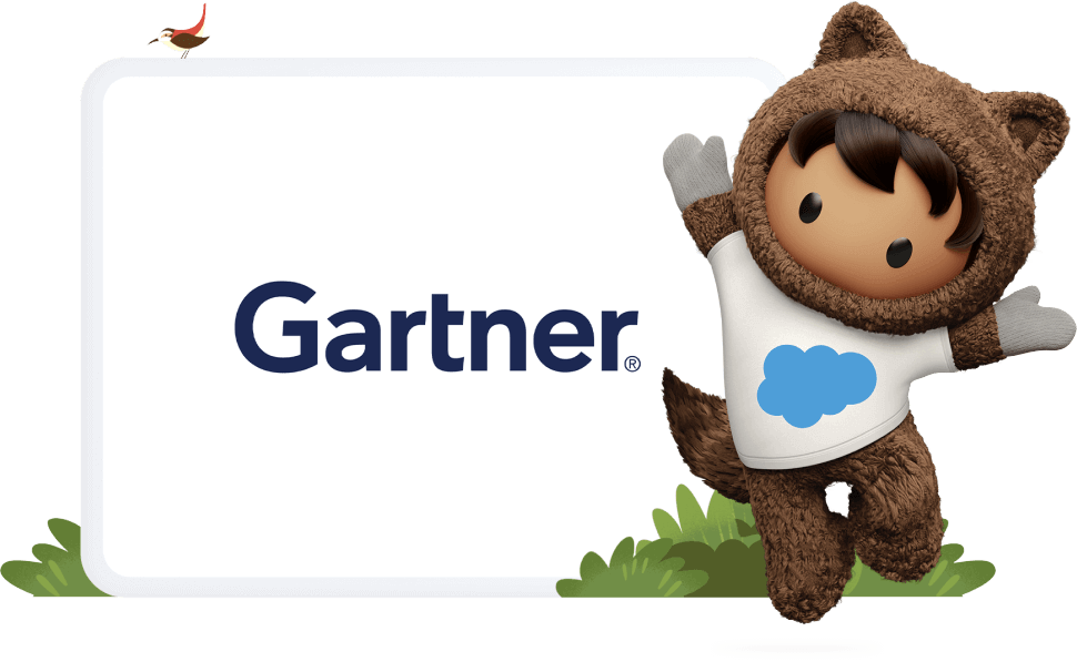 Astro standing in front of Gartner logo.