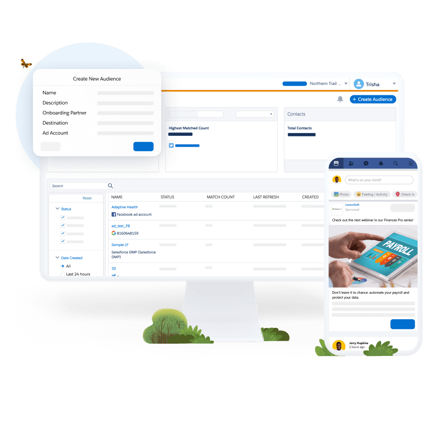 Screenshot of the Salesforce Interaction Studio Demo