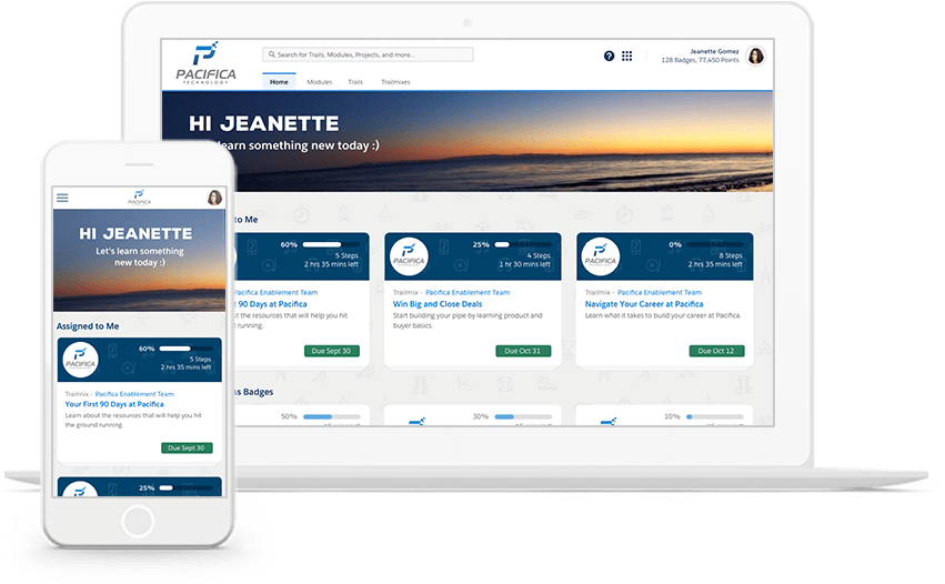 myTrailhead: personalice su plataforma de aprendizaje con su propia marca y contenido.