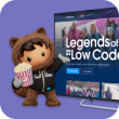 Watch Trailblazers race to build the best low-code app on Salesforce+.