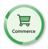 A happy shopper with his items.