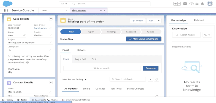 User clicks on Macros button from the lower toolbar and then clicks the plus button. The user types the Macro Name and clicks Save.