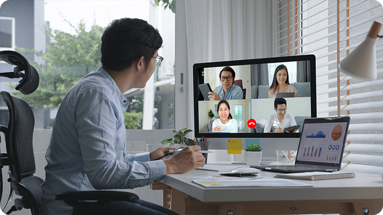 Una reunión por video conferencia | Salesforce