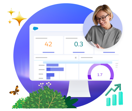 Agentforce chat UI on a mobile device.