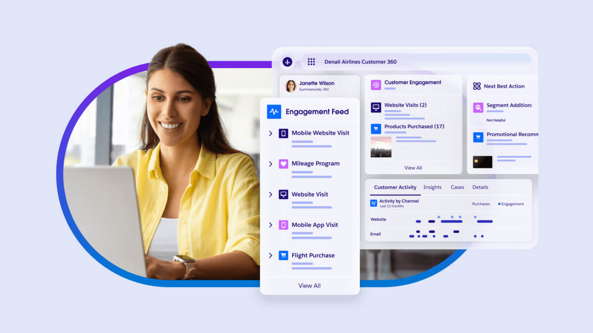 Salesforce CRM solutions for travel and hospitality industries