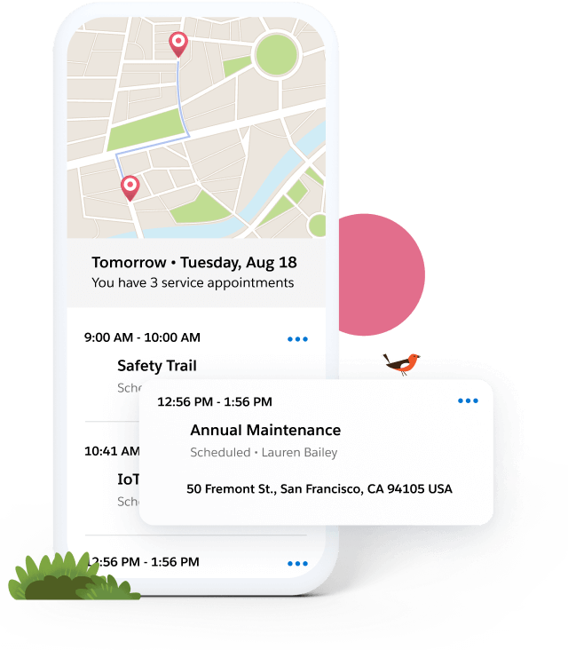 Delivery trusted support on the field