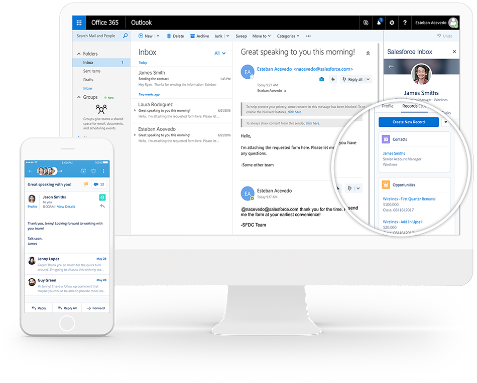 Salesforce Inbox: Access from Anywhere