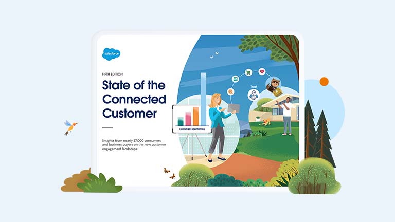 Tablet on a desk with image of Astro delivering a package