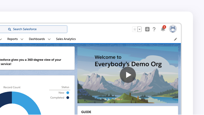 Watch the Welcome Video Screenshot