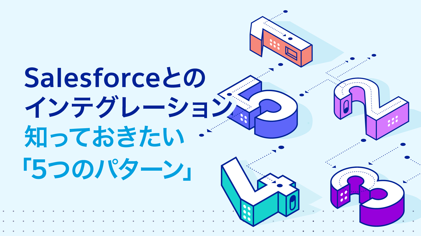 Salesforce連携のためのベストプラクティスの画像