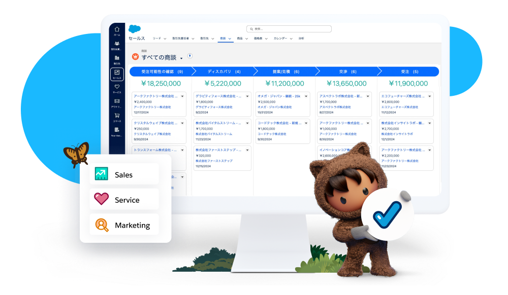 Salesforce Starter 無料トライアル