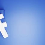 auf einem blauen Hintergrund liegt ein Facebook Logo