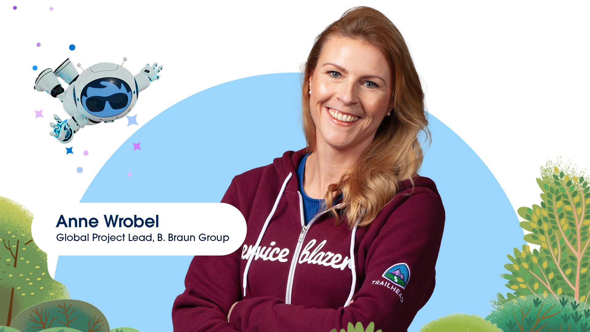 Das profilbild von Anne Wrobel von B. Braun