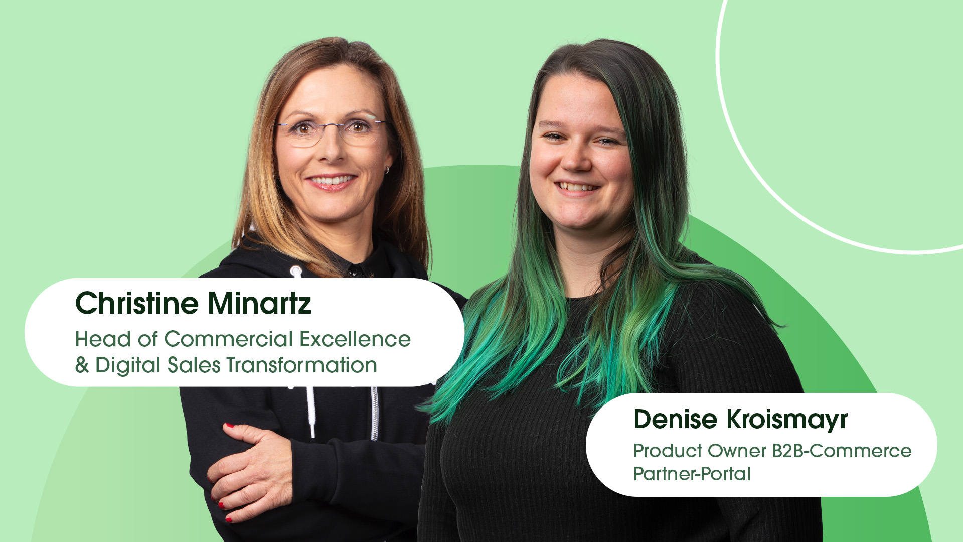 Unsere Trailblazer:innen Christine Minartz und Denise Kroismayr über digitale Exzellenz, die Optiker:innen weltweit begeistert.