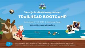 Salesforce Trailhead Bootcamp se celebrará en Barcelona en septiembre