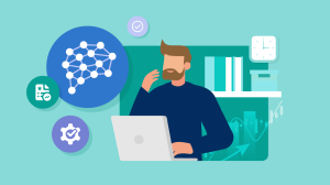 Los beneficios de la automatización en los servicios financieros se extienden a las operaciones de back office y middle office. [Creatives on Call | Salesforce]