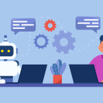 Un robot que se asemeja a la IA trabaja junto a un humano, gracias a un marco efectivo de solicitudes para IA.