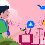 Safe utility inspections relies on orchestrating a hyrbrid workforce of drones and people.