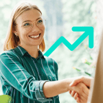 salesperson happy with their incentive compensation