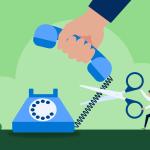 Cutting phone cord to end follow-up calls and switch to digital marketing