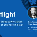 Podcast | Vanessa Gentile in conversation with Marc Gubler about increasing productivity with Slack