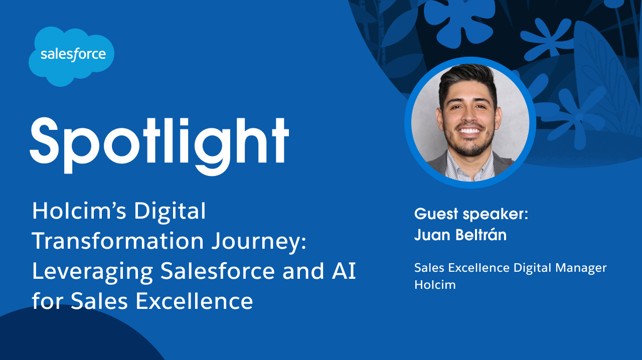 Podcast | Vanessa Gentile in conversation with Juan Beltrán on leveraging Salesforce and AI for sales excellence.