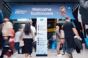 Agentforce World Tour London entrance