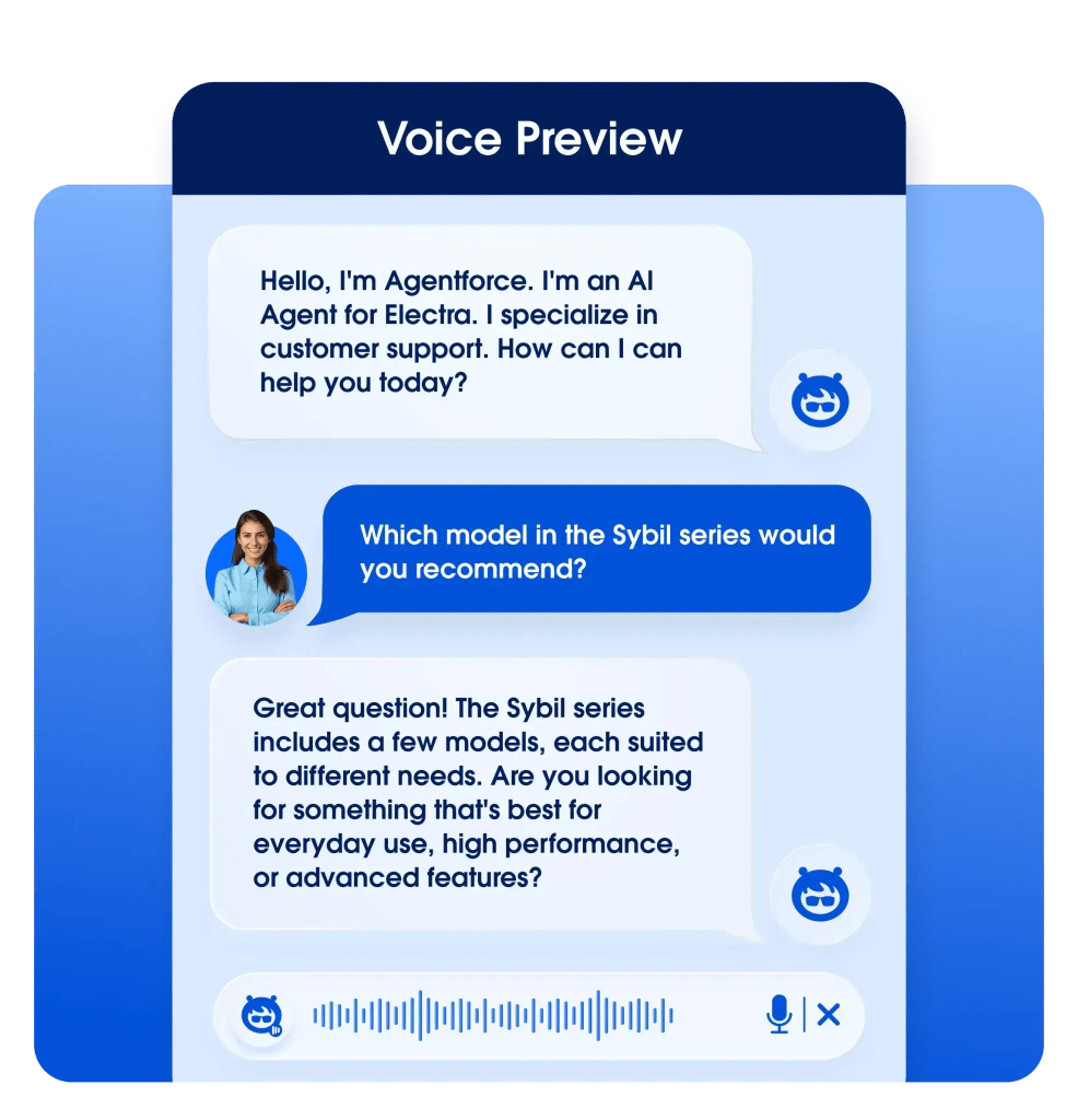 voice preview