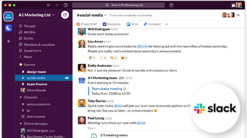 Build Brainstorming Zones in Your Digital Headquarters with Slack