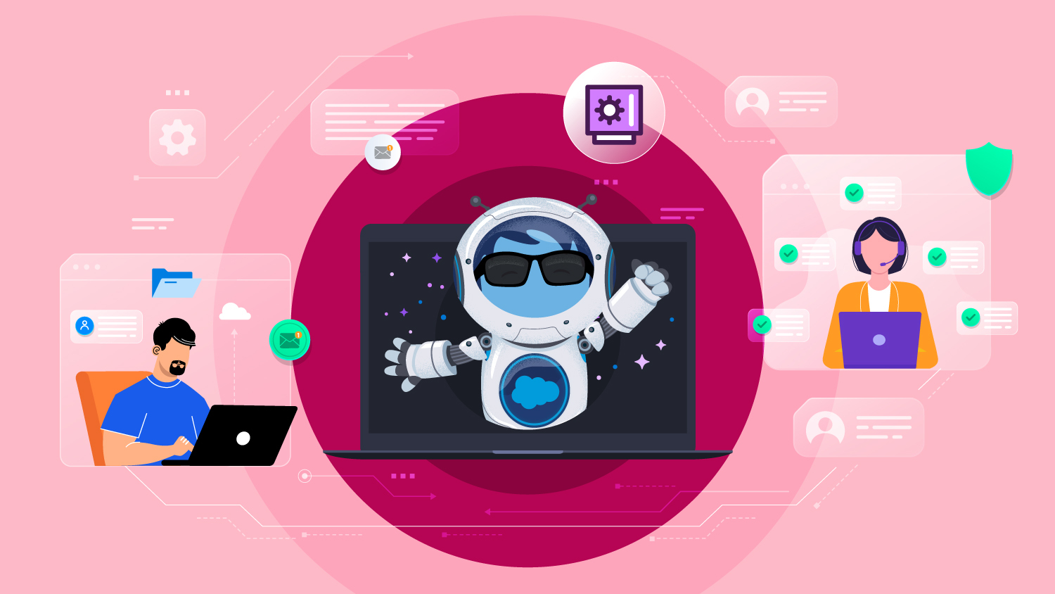 Discover how service in banking becomes more personal and efficient with Agentforce