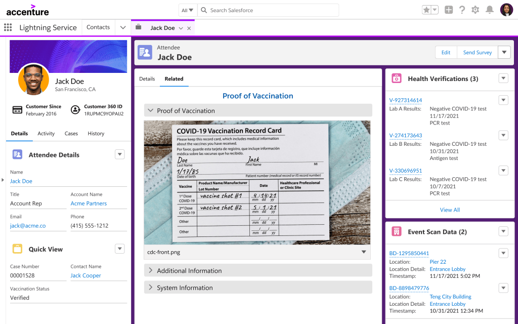 Screenshot showing the Dreampass console