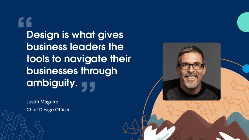 Quote from Justin Maguire on the power of design
