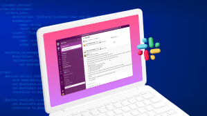Laptop Showing Trusted Business Context and AI Actions on Claude