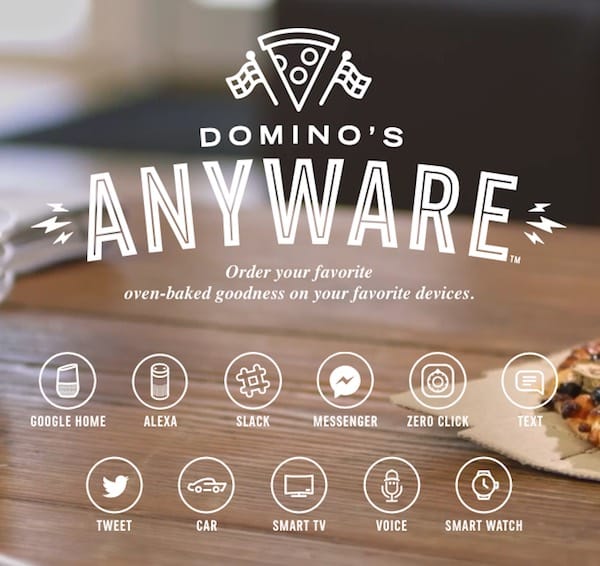 Le campagne sui social di Domino consentono agli utenti di ordinare pizza tramite Twitter