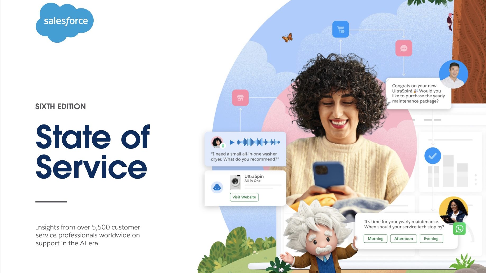 La cover della sesta edizione del report "State of Service"