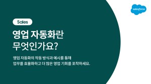 Thumbnail of What is Sales Automation