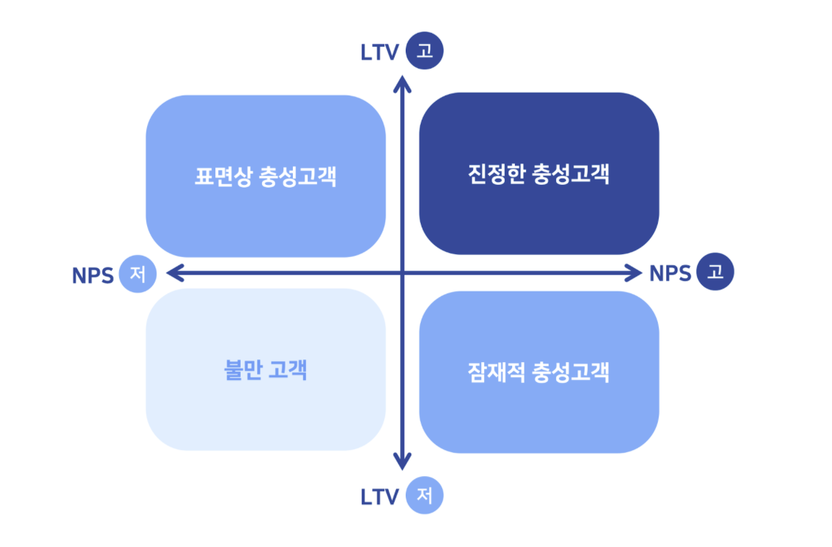 LTV NPS 분류 차트