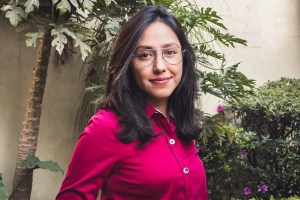Foto de Noemi sonriendo