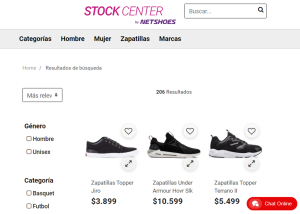La nueva estructura de comercio electrónico de StockCenter by NetShoes